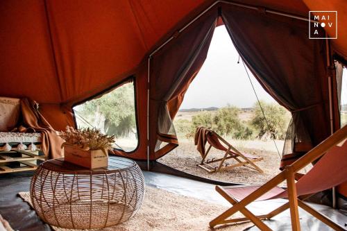 Design Private Bell Tents Great for a Glamping Experience in Portugal