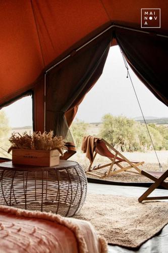 Design Private Bell Tents Great for a Glamping Experience in Portugal