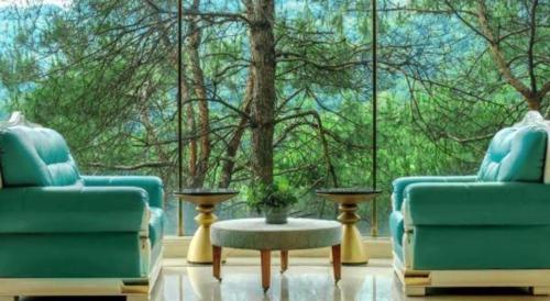 Area soggiorno di Hongzhushan Hotel Mount Emei