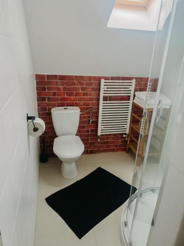 Bilik mandi di T&M apartmány v centre Skalice, WiFi, Parkovanie
