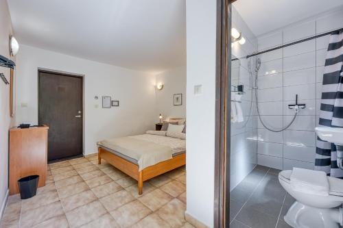 Koupelna v ubytování Guest House Jolanda