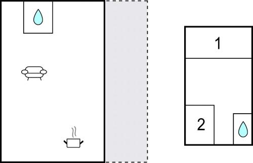 two diagrams showing the difference in the number of elements in a diagram at Pet Friendly Home In Charnois With Wifi in Charnois