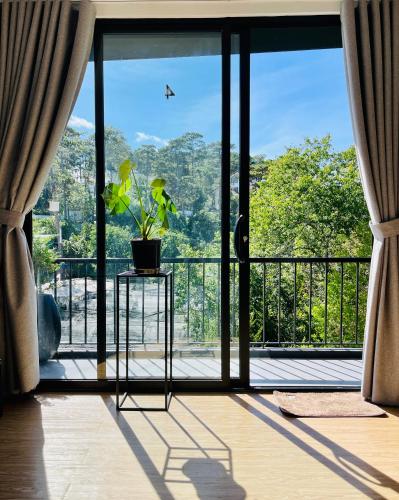 Balkoni atau teres di Ben Ben - Casa De iluso