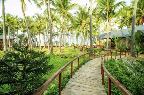 Jardín al aire libre en Nirvana Beach Villages