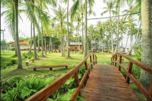 Jardín al aire libre en Nirvana Beach Villages