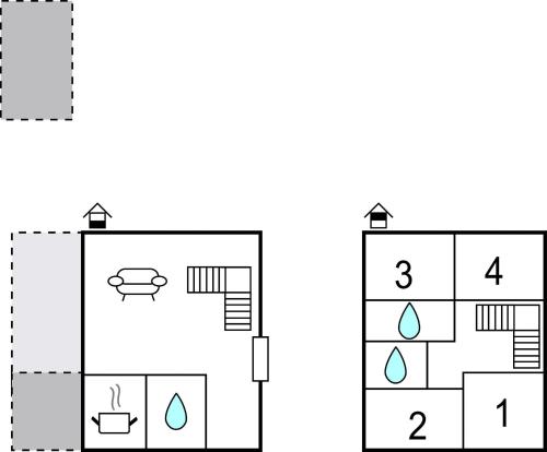 a schematic diagram of the proposed algorithm for detecting water infiltration at Four-Bedroom Holiday Home In Vrsar in Vrsar
