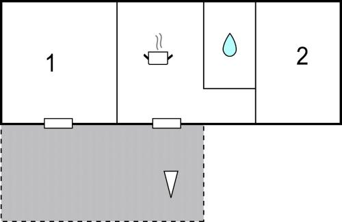 a schematic diagram of the proposed algorithm for determining the number of electrons in a gas at Two-Bedroom Holiday Home In Calcatoggio in Calcatoggio