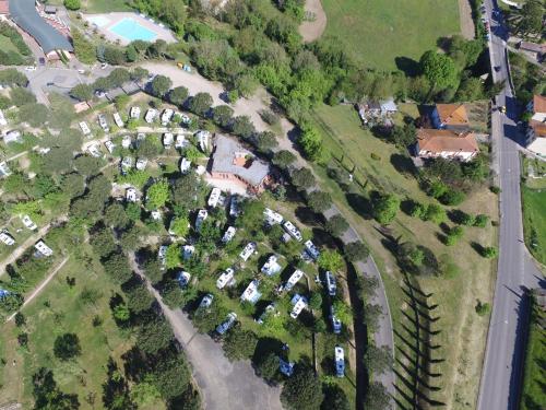 Letecký snímek ubytování Camping Village Il Poggetto