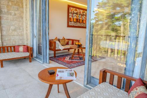 Posezení v ubytování Hoshi Jungle Resort