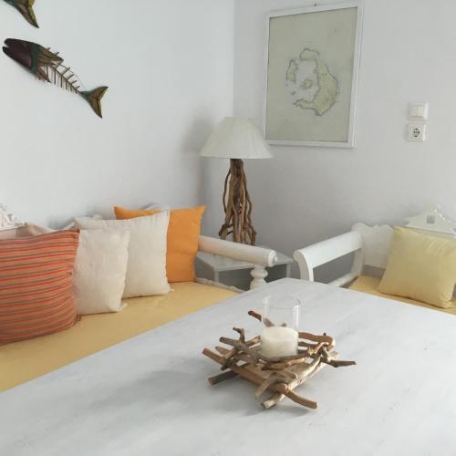 Ένα ή περισσότερα κρεβάτια σε δωμάτιο στο Langas Villas