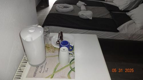 Postel nebo postele na pokoji v ubytování Scirocco Rooms