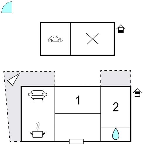 a block diagram of a periodic table with a car at Nice Home In Supetarska Draga With Wifi in Supetarska Draga
