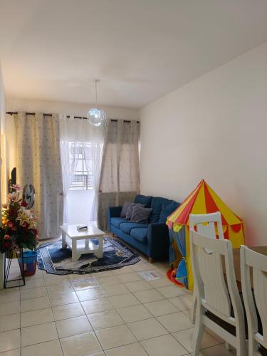 Χώρος καθιστικού στο Ian's Homestay Tanah Rata C Highlands
