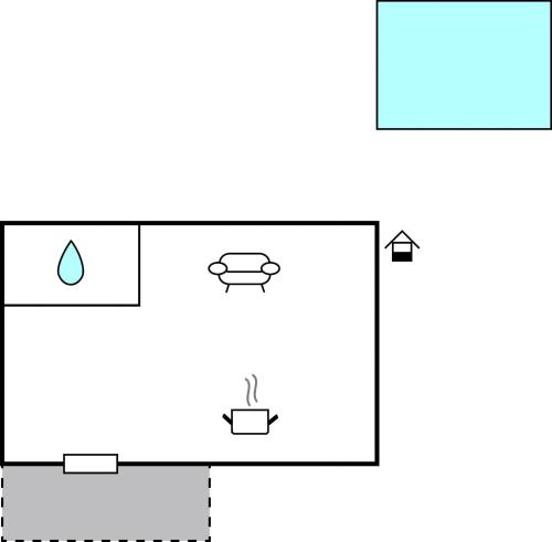 a schematic diagram of a reaction coordinate system at Studio Apartment In Svlovrec in Jakići