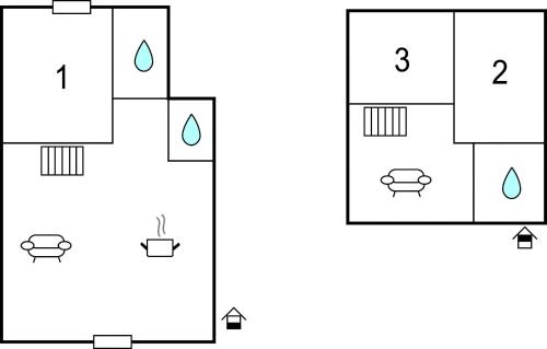 a schematic diagram of the experimental setup at 3 Bedroom Gorgeous Home In Portiragnes in Portiragnes