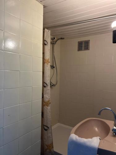 Salle de bains dans l'établissement Hotel Gaudi