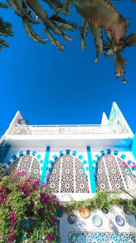 Dar Mogador Océan near Taghazout - Surf, colorful villageにある庭