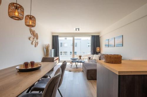 Posezení v ubytování Modern apartment close to the beach for 6