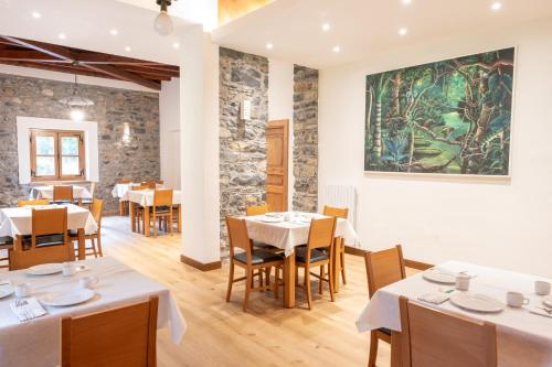 Restaurace v ubytování Hotel Rosa delle Alpi