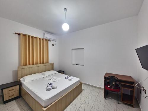 Postel nebo postele na pokoji v ubytování Villa Alvara