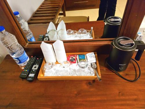 Blackwood Hotelにあるコーヒーまたはお茶