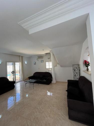 Χώρος καθιστικού στο Villa Elisa avec piscine privée