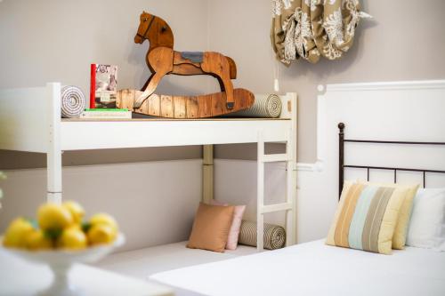 Postel nebo postele na pokoji v ubytování B&B Le Bianche