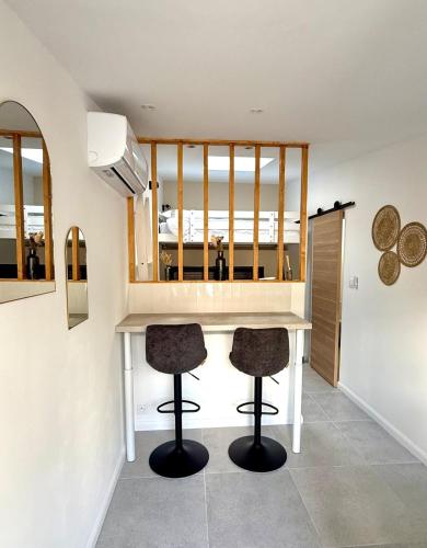 Plain-pied lumineux & terrasse