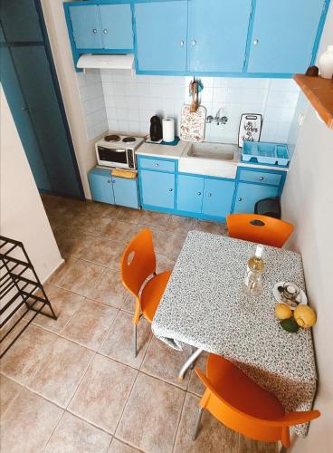 Dapur atau dapur kecil di Kraken Apartment