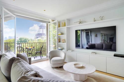 Luxurious apartment - 2BR- 6P Eiffel Tower view