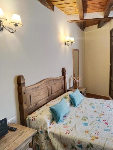 Katil atau katil-katil dalam bilik di Hostal El Rincón del Trillo