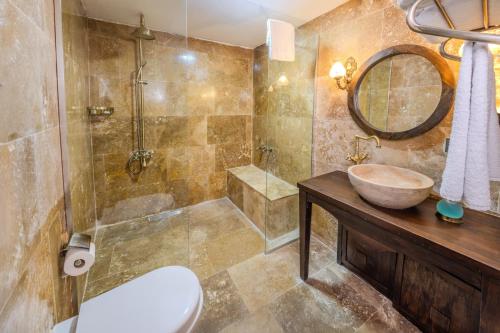 Koupelna v ubytování ARIEN CAVE Hotel