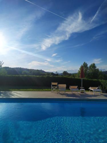 Bazén v ubytování Agriturismo Buon Riposo - Country Resort in the Heart of Tuscany nebo v jeho okolí
