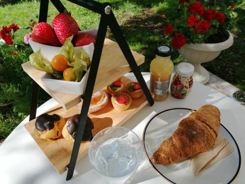 Jídlo v bed and breakfast nebo okolí