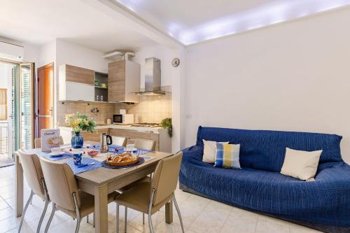 Kuchyň nebo kuchyňský kout v ubytování Italian Experience-Suite Acquamare