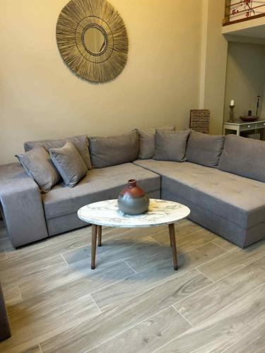 Posezení v ubytování Baltiza Loft
