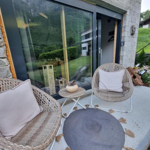 Istumisnurk majutusasutuses Bed&Breakfast La Sctalèta