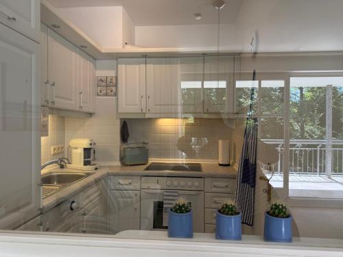 Kitchen o kitchenette sa Eichenblick
