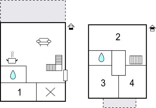 Κάτοψη του 4 Bedroom Amazing Home In Ilawa