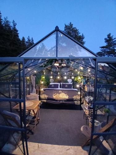 L'Ô Ré des Bois, hébergement insolite Clair de Lune, Bain norvégien, sauna, kota