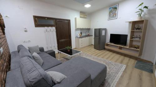 Μια τηλεόραση ή/και κέντρο ψυχαγωγίας στο The Parkside Villa Apartment I