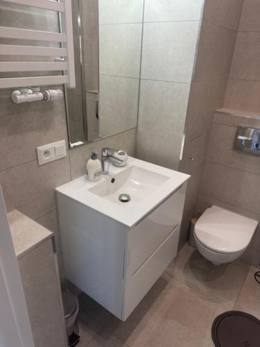 Et badeværelse på Apartament OGRODOWA 9 - Old Town - MTP