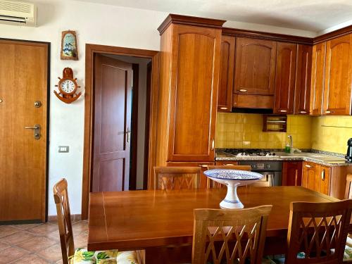 Una cocina o cocineta en Sa Cralla Villasimius with sea view