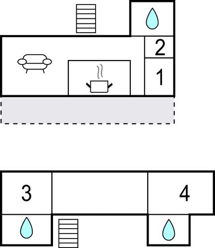 Plan de l'établissement Casa Solare