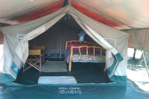 Cama o camas de una habitación en Oasis Eco Camp