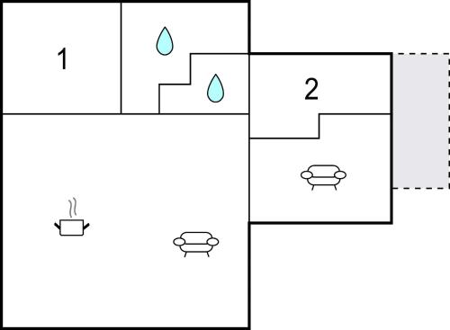 Plano de Ferienwohnung In Weißpriach