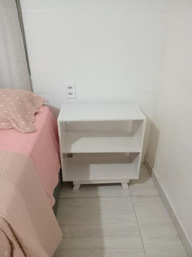 Postel nebo postele na pokoji v ubytování Apartamento Mobiliado