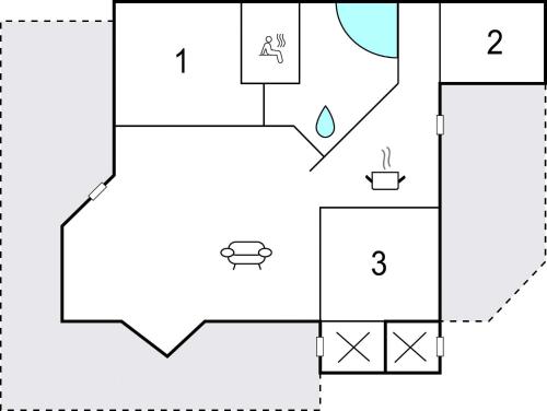 a schematic diagram of the experimental setup at Holiday Home Baldersvej Askeby Ix in Askeby
