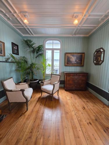 Posezení v ubytování Maison d'Hôtes L'Intemporelle
