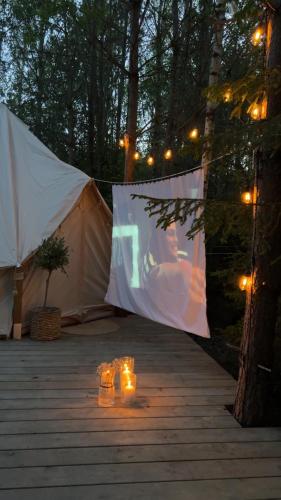 Fotografie z fotogalerie ubytování Nordom tent glamping sweden v destinaci Väring